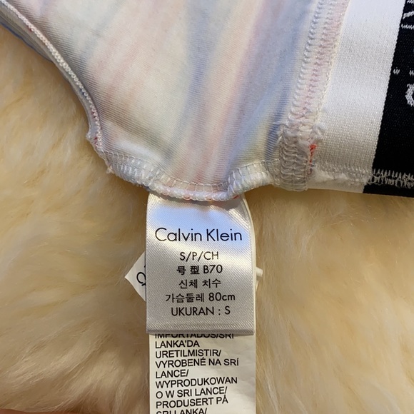 Calvin Klein unlined cotton bralette size S - Picture 4 of 8